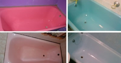 Эмаль для реставрации ванн: варианты цвета