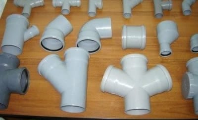 Обычные канализационные трубы