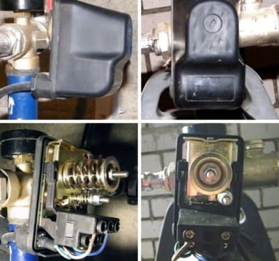 Реле давления на насосной станции