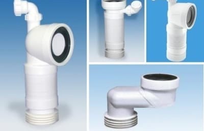 Иногда удобнее использовать одну гофру с отводом