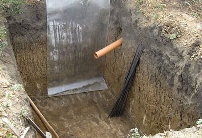 Внешняя гидроизоляция бетонного септика