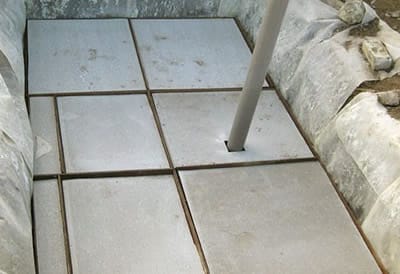 Укладка шифера на уголки