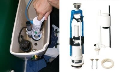 Арматура для сливного бачка