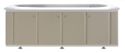 Экран под ванну с дверцами