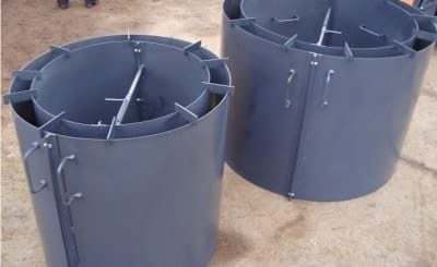 Специальная форма для изготовления жб колец
