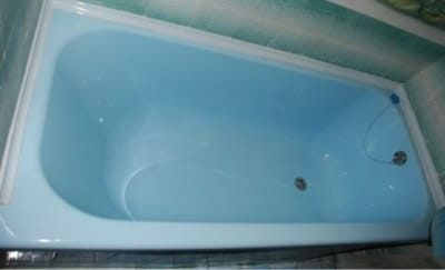 Восстановление ванны жидким акрилом: варианты расцветок