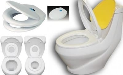 Крышка на унитаз с сиденьем для ребёнка