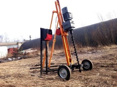 Установка для шнекового бурения