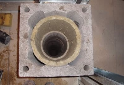 Наружный слой керамического дымохода