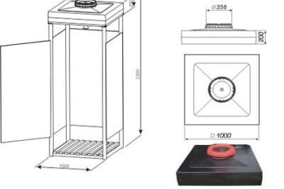 Готовая пластиковая емкость для воды