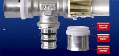 Пресс фитинги для металлопластиковых труб: устройство