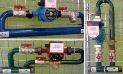 Варианты монтажа байпаса