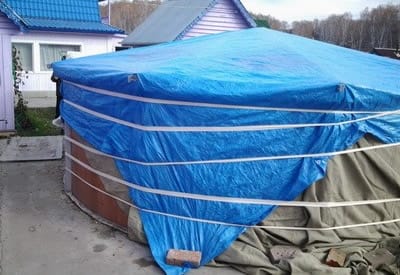 Консервация каркасного бассейна на зиму