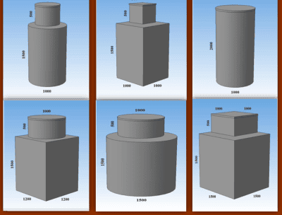 Существуют различные формы стальных кессонов - под различные нужды