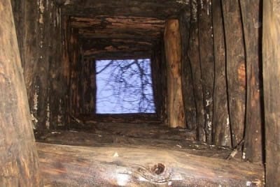 Деревянные колодцы