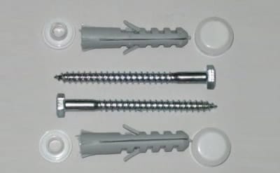 Крепление унитаза к полу: крепежи для оборудования