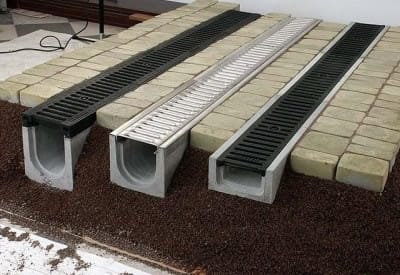 Устройство дренажа вокруг дома: открытая система