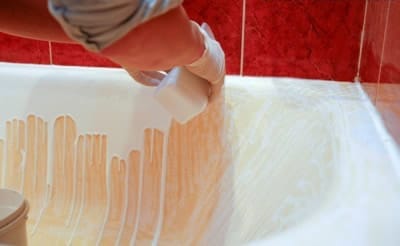 Эмаль для реставрации ванн: состав с акрилом