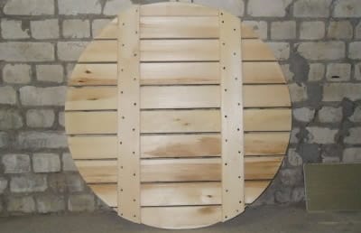 Деревянный донный щит