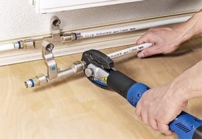 Пресс фитинги для металлопластиковых труб: инструмент для монтажа