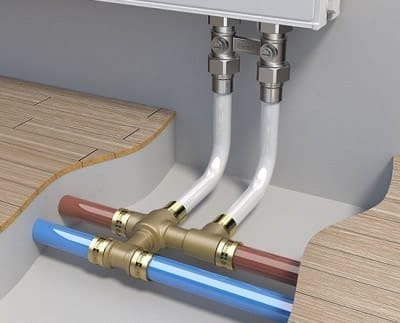 Пресс фитинги для металлопластиковых труб: область применения