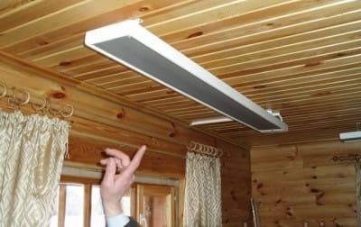 Не стоит располагать инфракрасный обогреватель над местом отдыха Как снизить вред от инфракрасных обогревателей