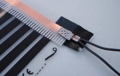 Крепление проводов на пленочный теплый пол под ламинат