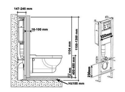 Чаша унитаза