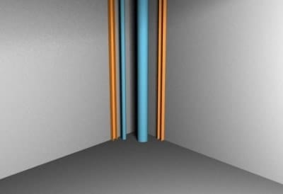 Монтаж профилей к стенам