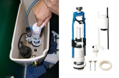 Сливной механизм