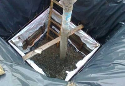 Кессон для скважины своими руками: подготовка опалубки