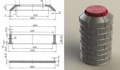 Устройство колодца