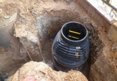 Пластиковый канализационный колодец