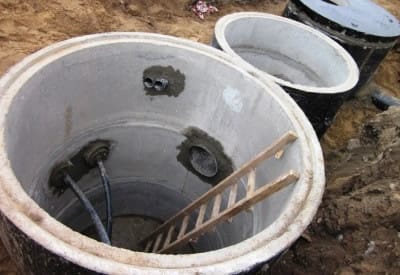 Пластиковый колодец для врезки