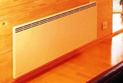 Электрическое отопление в частном доме: настенный конвектор