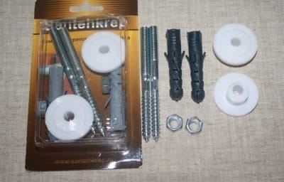 Набор крепежей для монтажа раковины