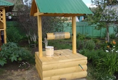 Колодец в обязательном порядке накрывают крышкой