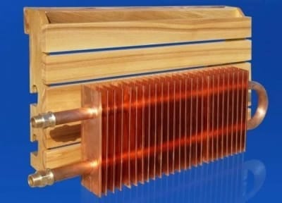 Медный радиатор отопления