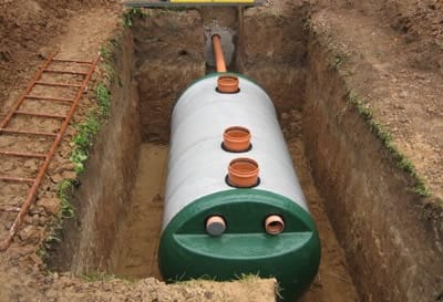 Установка в котлован