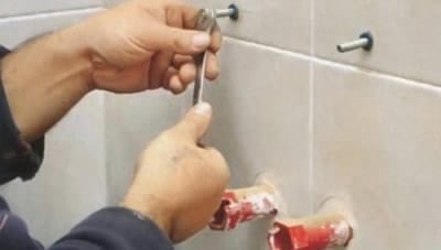 Монтаж двойной раковины Монтаж двойной раковины