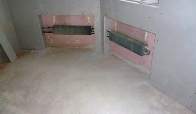 Короб для труб отопления