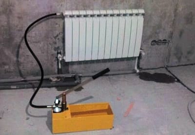 Опрессовка системы отопления своими руками