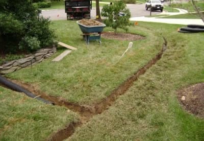 Устройство дренажной трубы: виды дренажа