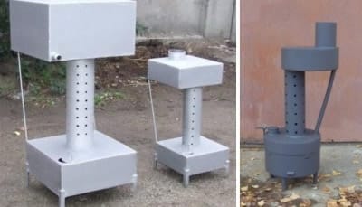 Ножки для самодельной печки на отработке Ножки для самодельной печки на отработке