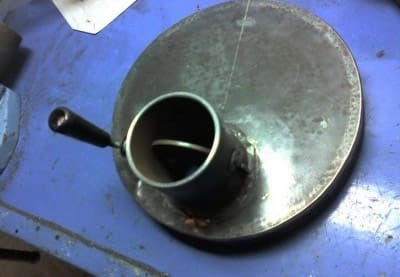 Заслонка для поддувала