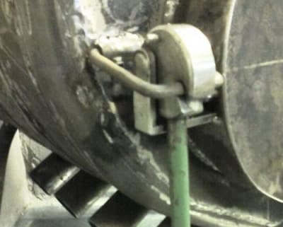 Замок для дверцы печи Булерьян