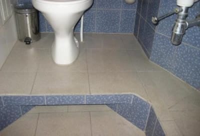 Перенос унитаза