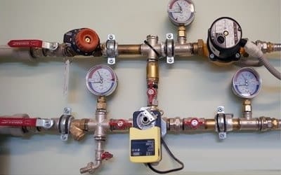 Точки врезок манометров