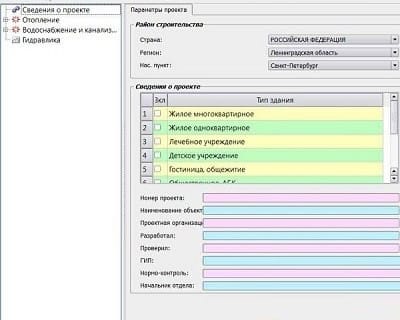 Специальное программное обеспечение позволяет быстро рассчитать все показатели и для маленького коттеджа, и для промышленного предприятия