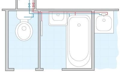 Тройниковая схема - это самый дешёвый вариант